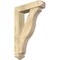 Ekena Millwork Funston Arts and Crafts Rough Sawn Bracket w/ Offset Brace, Douglas Fir, 6"W x 24"D x 36"H BKT0604X24X36FST03RDF - alternate 1